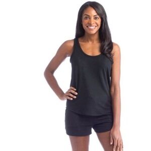 Softies black tank top‎ super soft loungewear casual women’s size 2X-3X